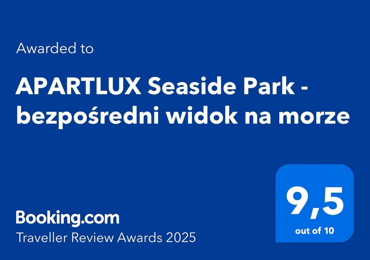 Apartlux Seaside Park - Bezposredni Widok Na Morze Kolberg Exterior foto